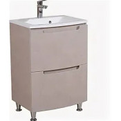 Тумба с раковиной Аква Родос Headway 70 бежевый бетон